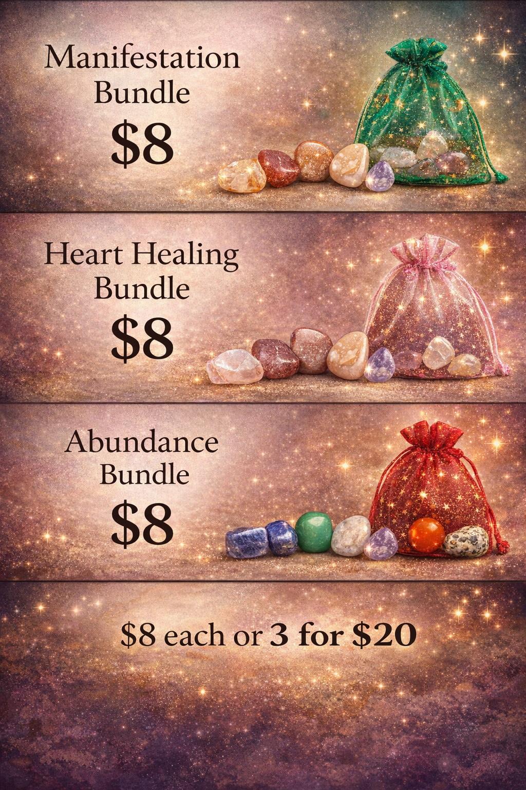Crystal Bundles For Intention